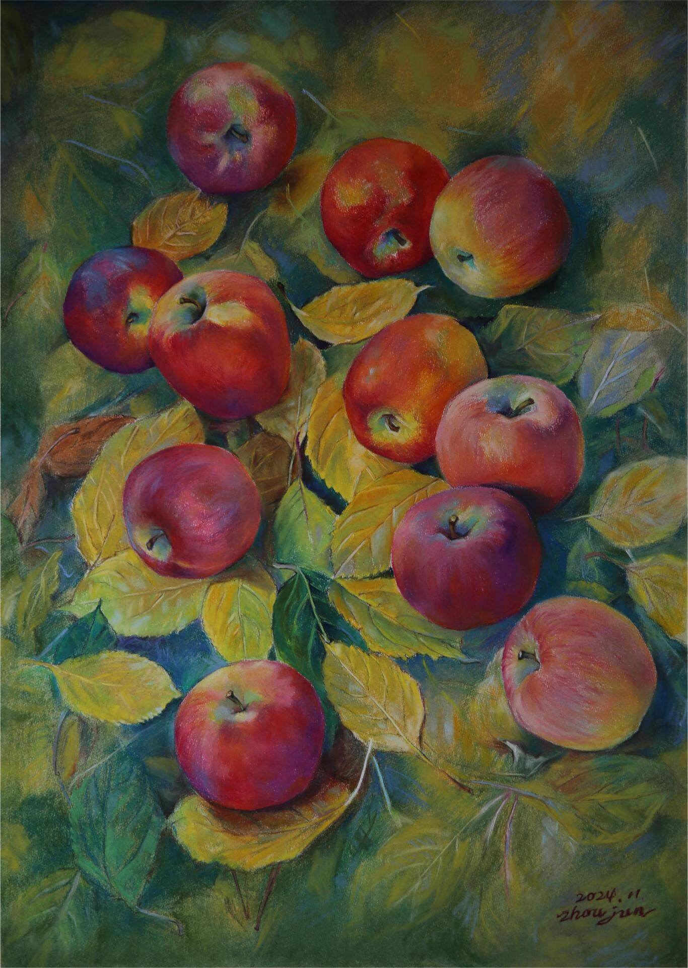 周军 《苹果香》农行新疆分行 13619913882.JPG